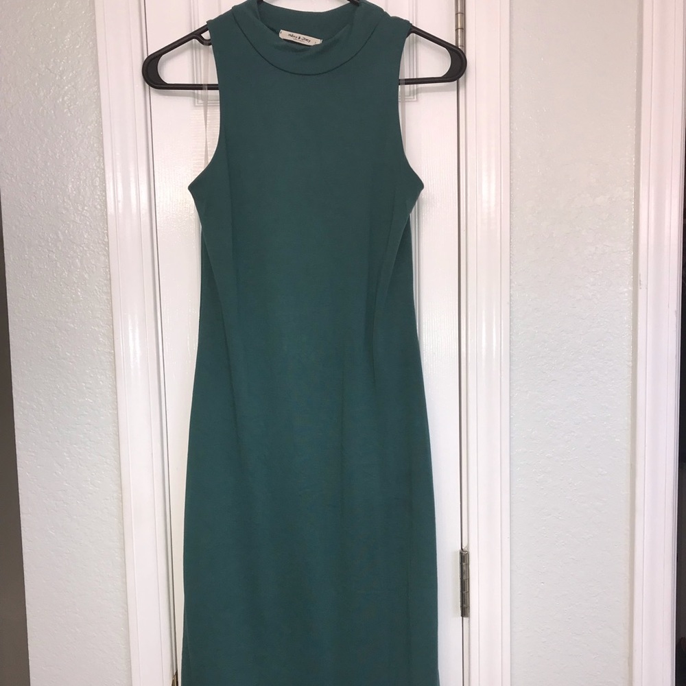 Turquoise Fitted Woman’s Dress